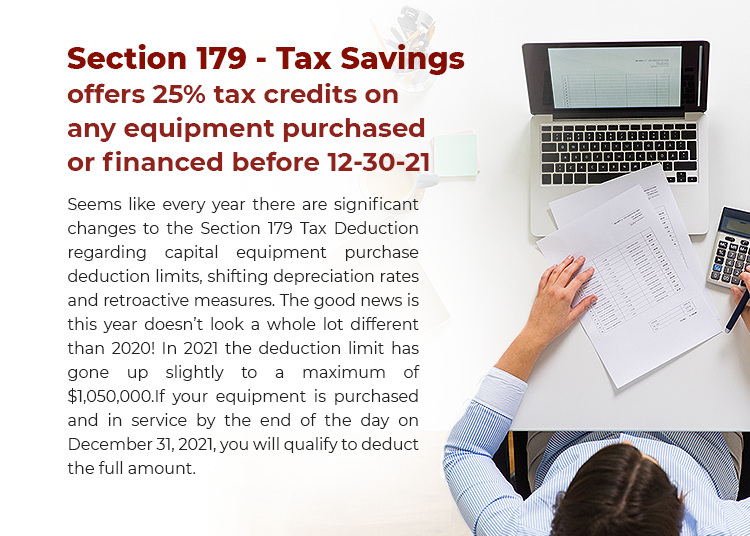 Section 179 Tax Breaks