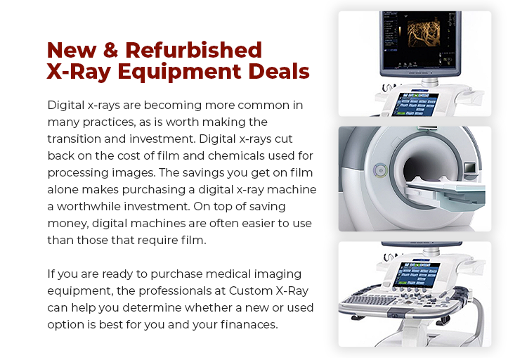 New & Refurbished X-ray Equipment Deals