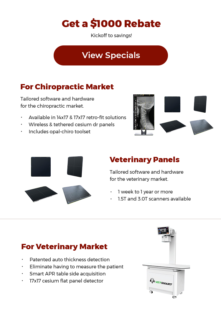 Imaging Equipment Specials